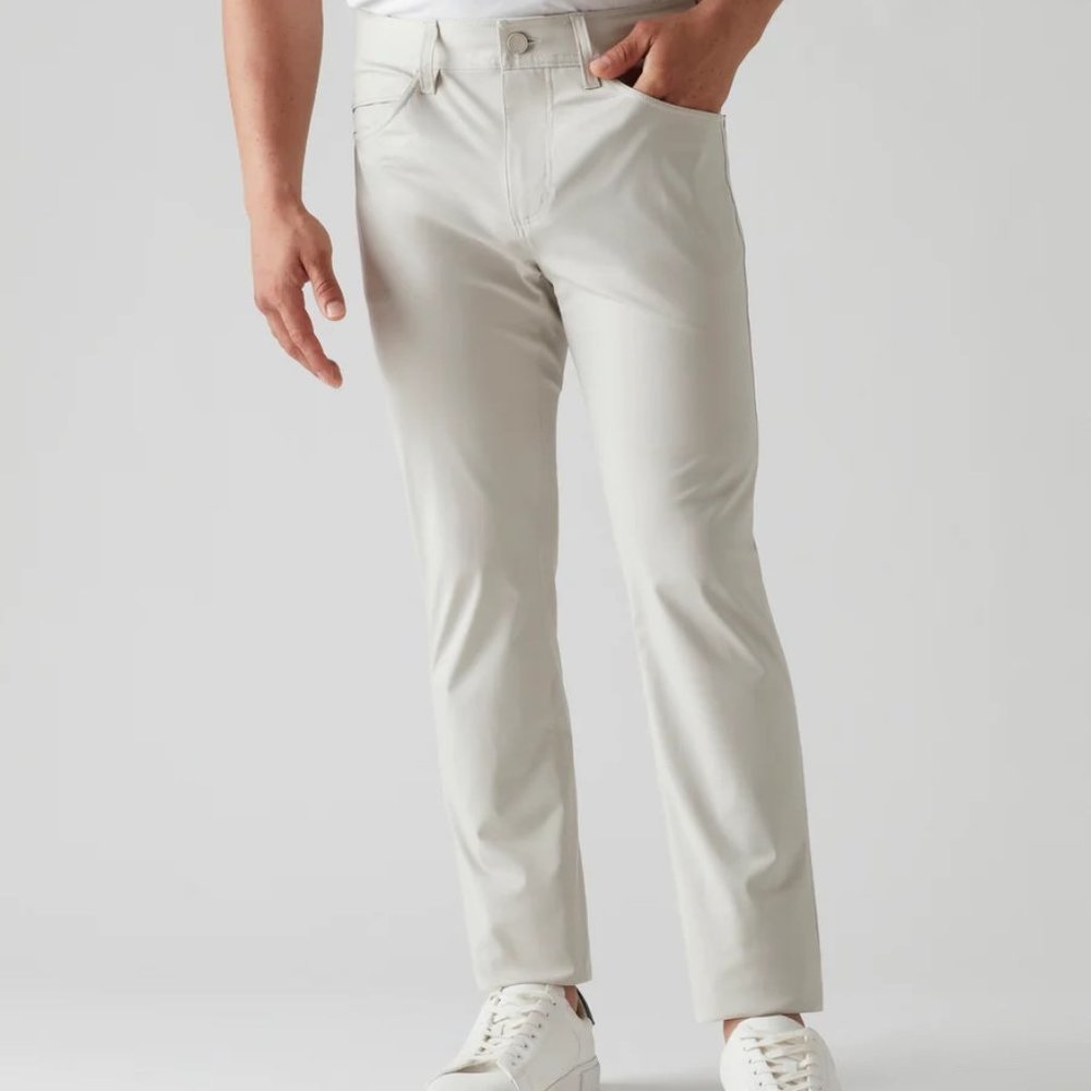 NEW WITH TAGS Rhone Commuter 5-pocket Slim pant 34